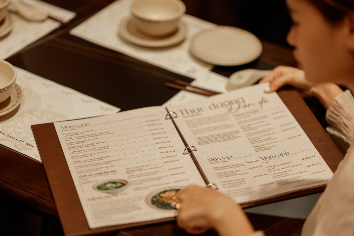 Menu cơm niêu cku linh