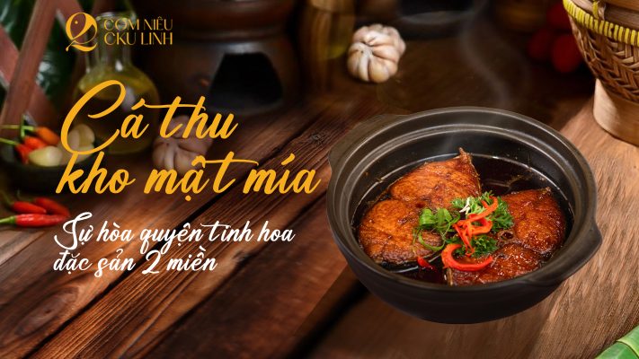 Cá thu kho mật mía