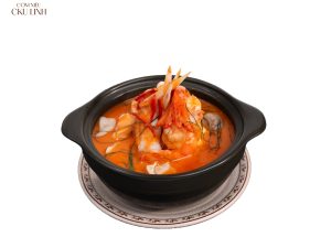 Soup tomyum tôm - thanh cua nhật