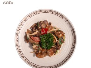 Thịt ba rọi rang chao làng chài