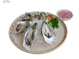 Hàu Nhật sashimi